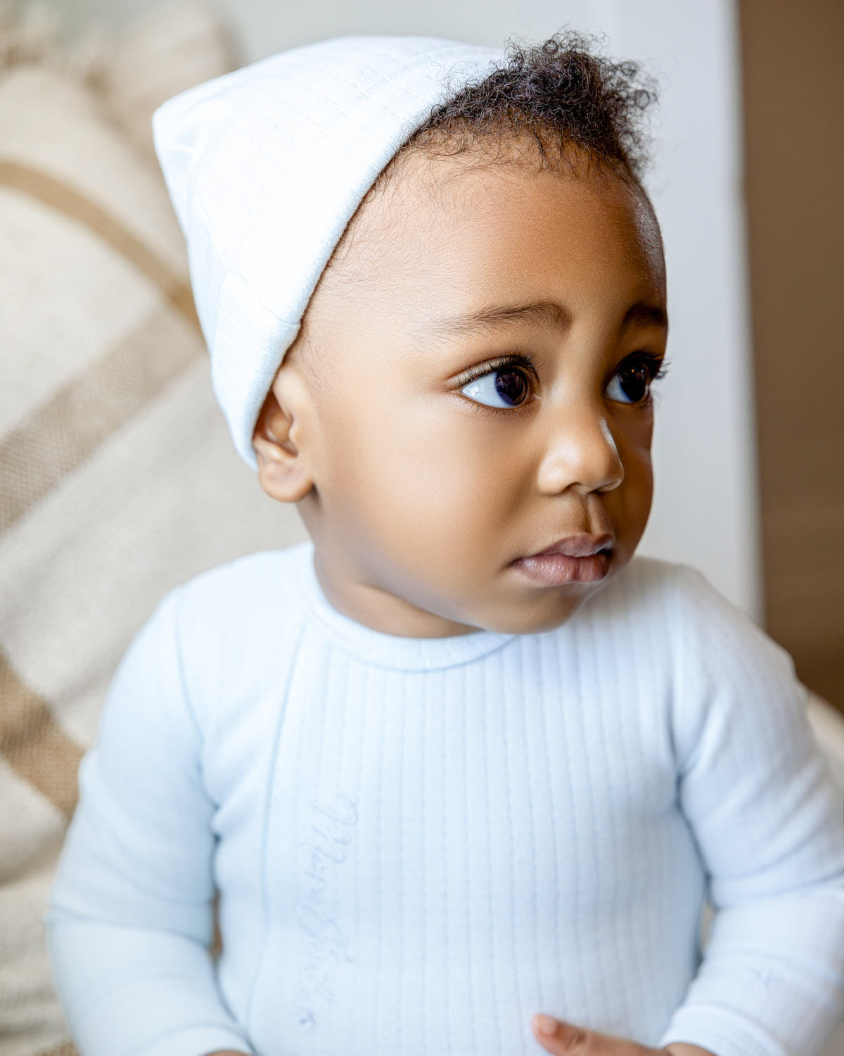 3 Piece Baby "Mon Etoile" Cotton Rich Pointelle Footie Set