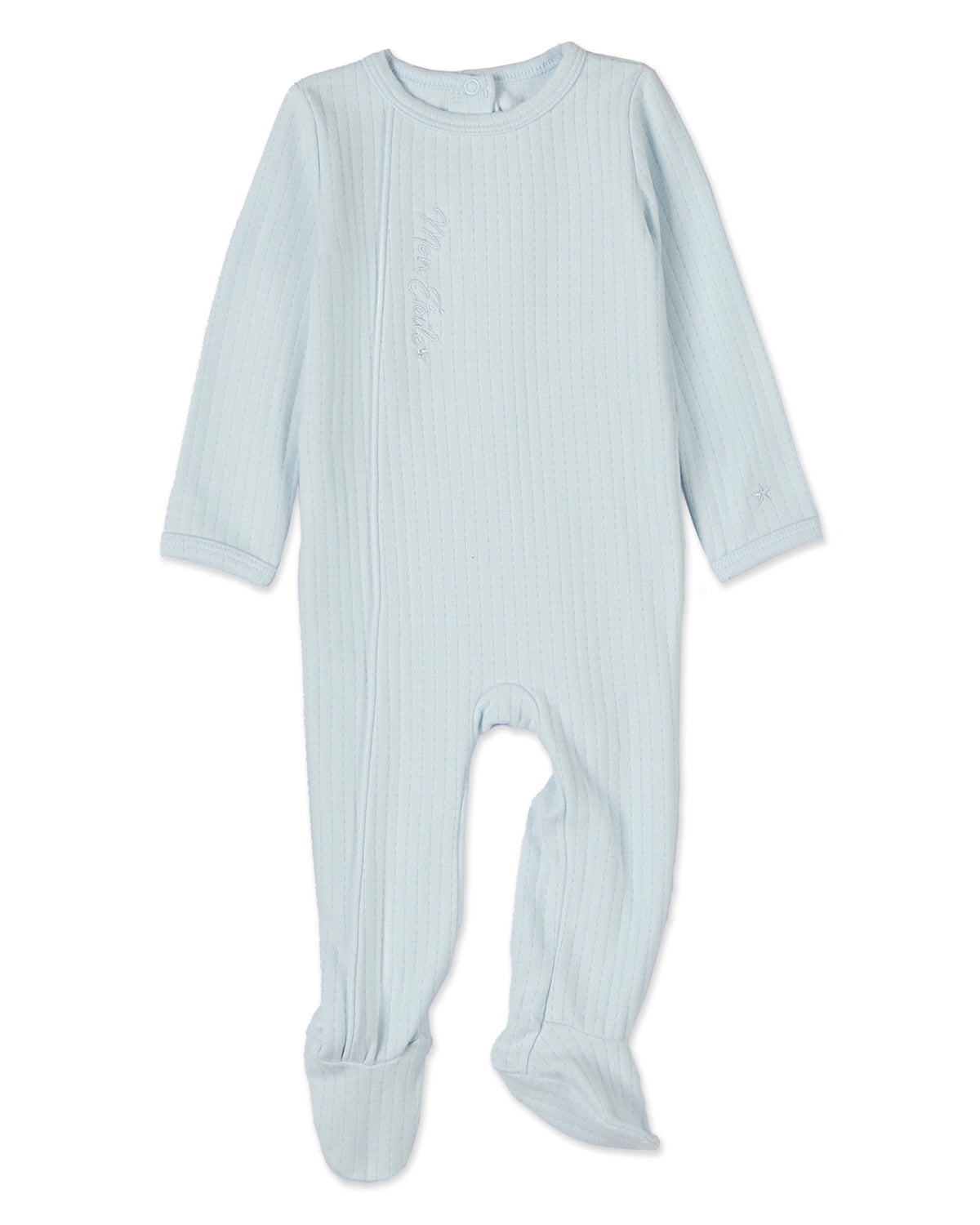 Baby "Mon Etoile" Cotton Rich Pointelle Footie