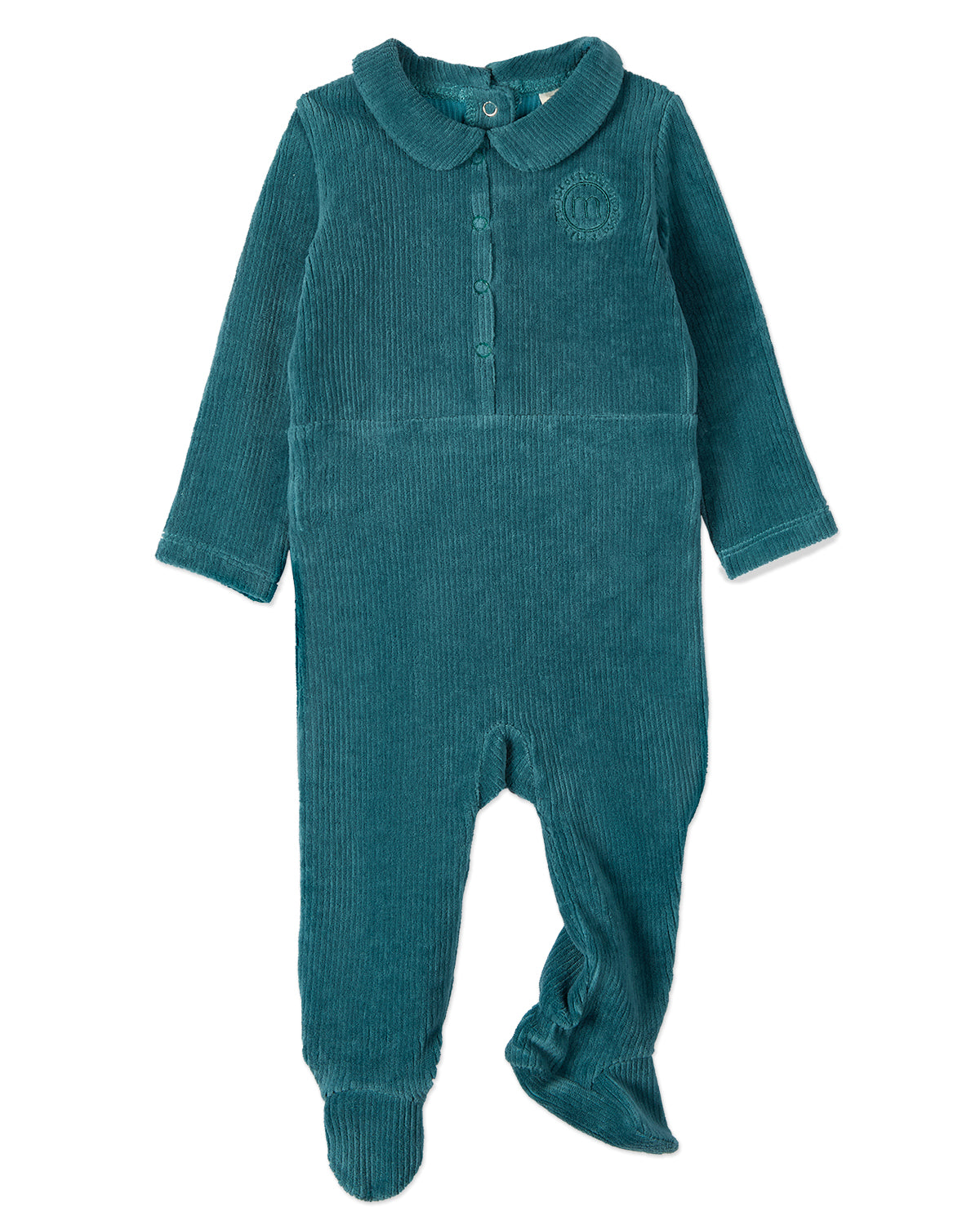 Baby and Toddler Boys "MiniMoi Sport" Cotton Rich Corduroy Footie