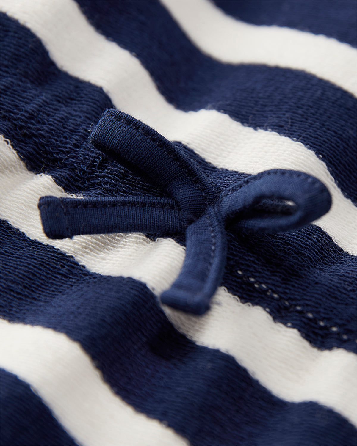 Baby and Toddler Boys Striped Stretch Cotton Terry Sleeveless Romper