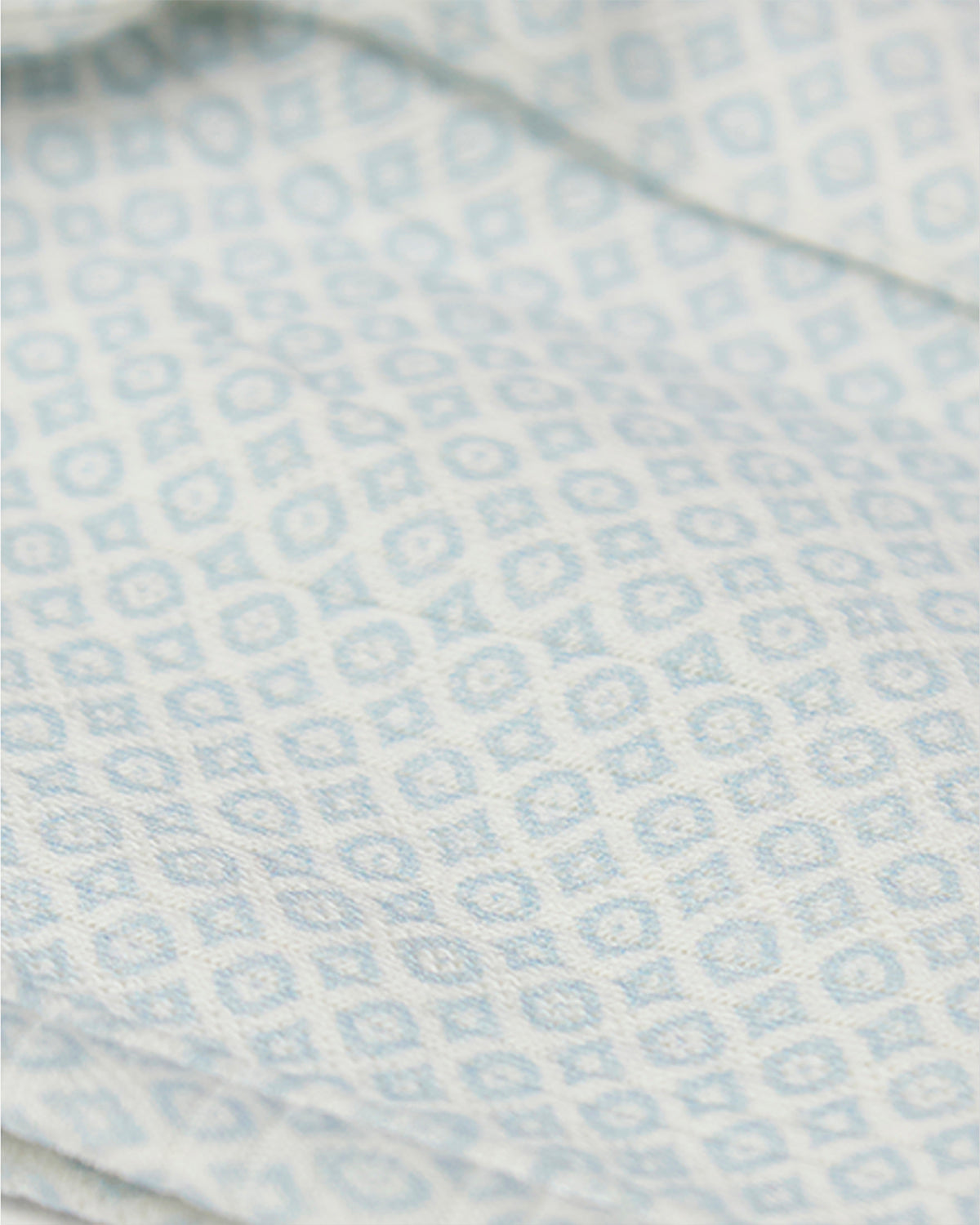 Baby "All-Over Abstract Print" 100% Cotton Pointelle Knit Bonnet
