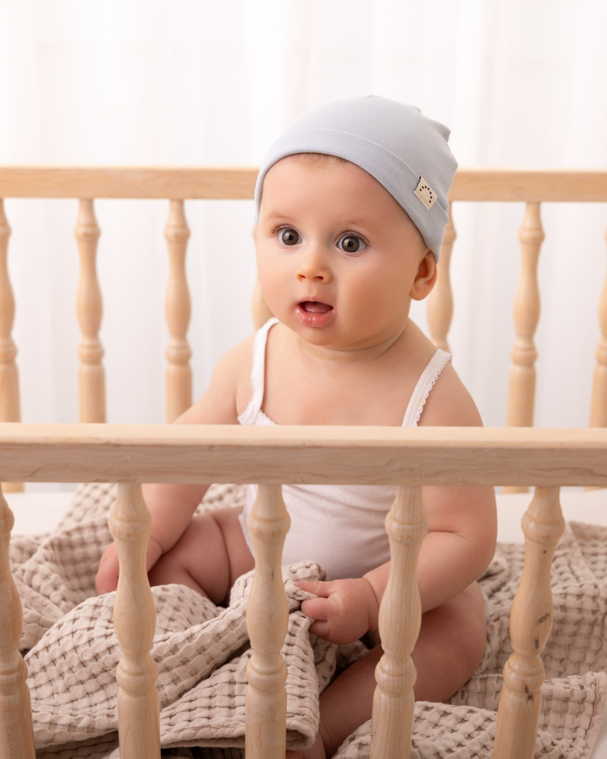 Infant 100% Pure Cotton Beanie