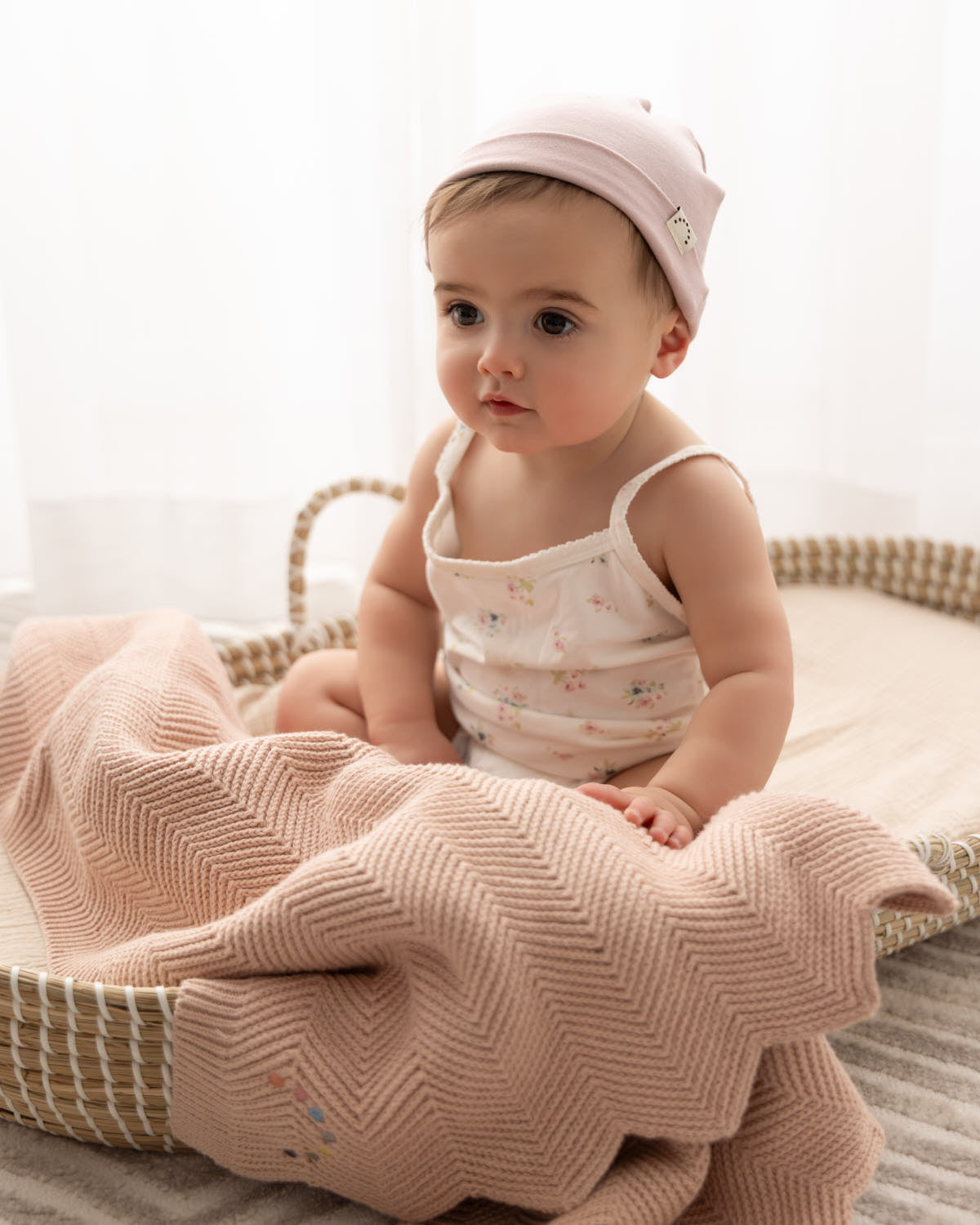 Infant 100% Pure Cotton Beanie