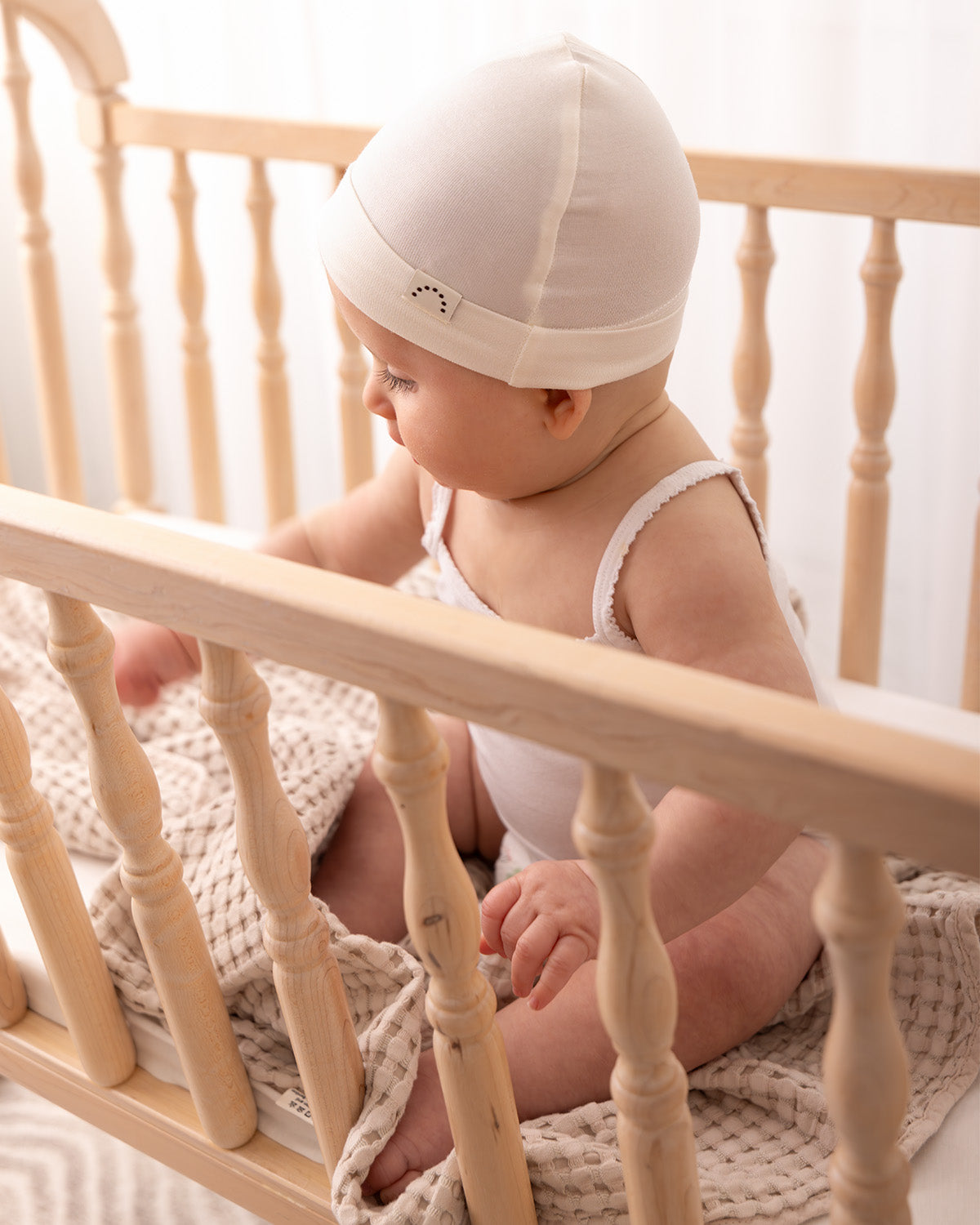 Infant Unisex Rayon from Bamboo Blend Beanie