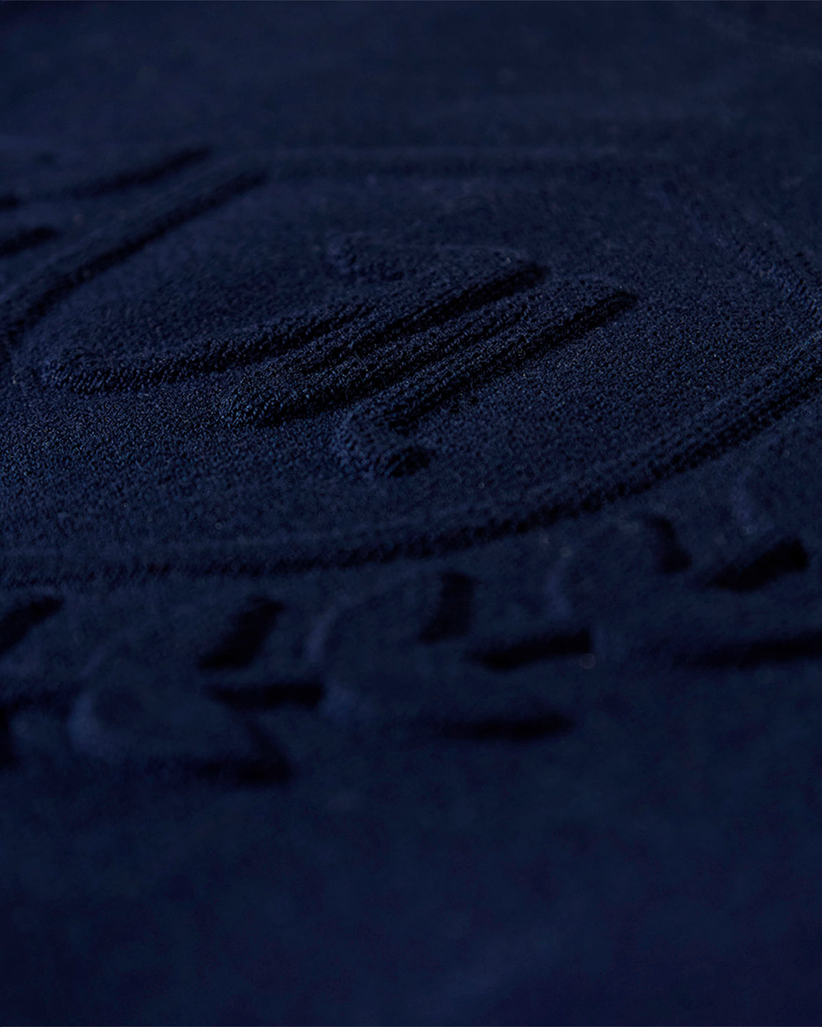 Boys 100% Cotton Knit Pullover Crewneck Sweater with Embossed 3D Crest