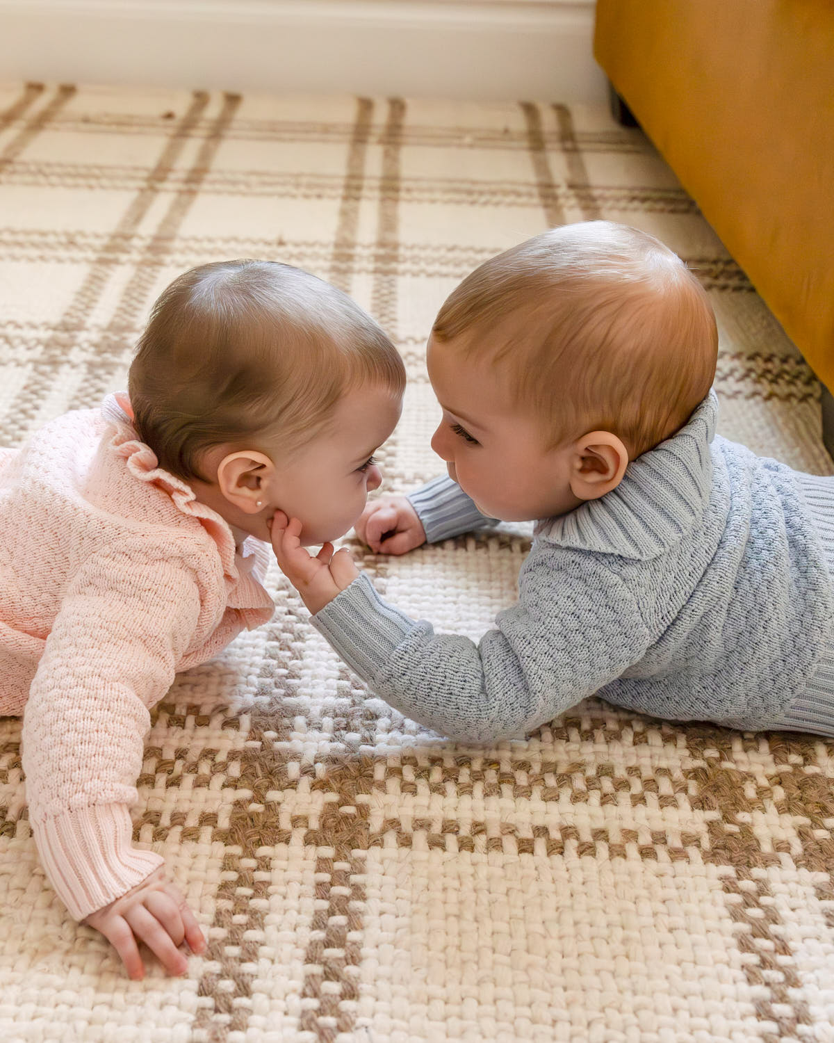 2 Piece Baby Boys 100% Cotton Knit Cardigan Set