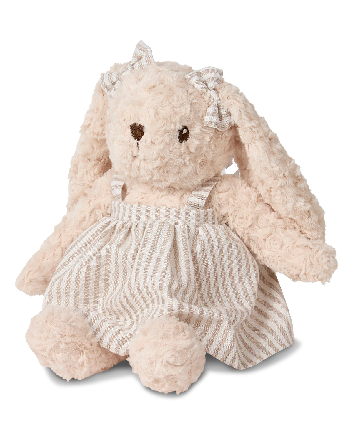 Baby "Miffy" Fluffy Faux-Fur Girl Bunny Doll