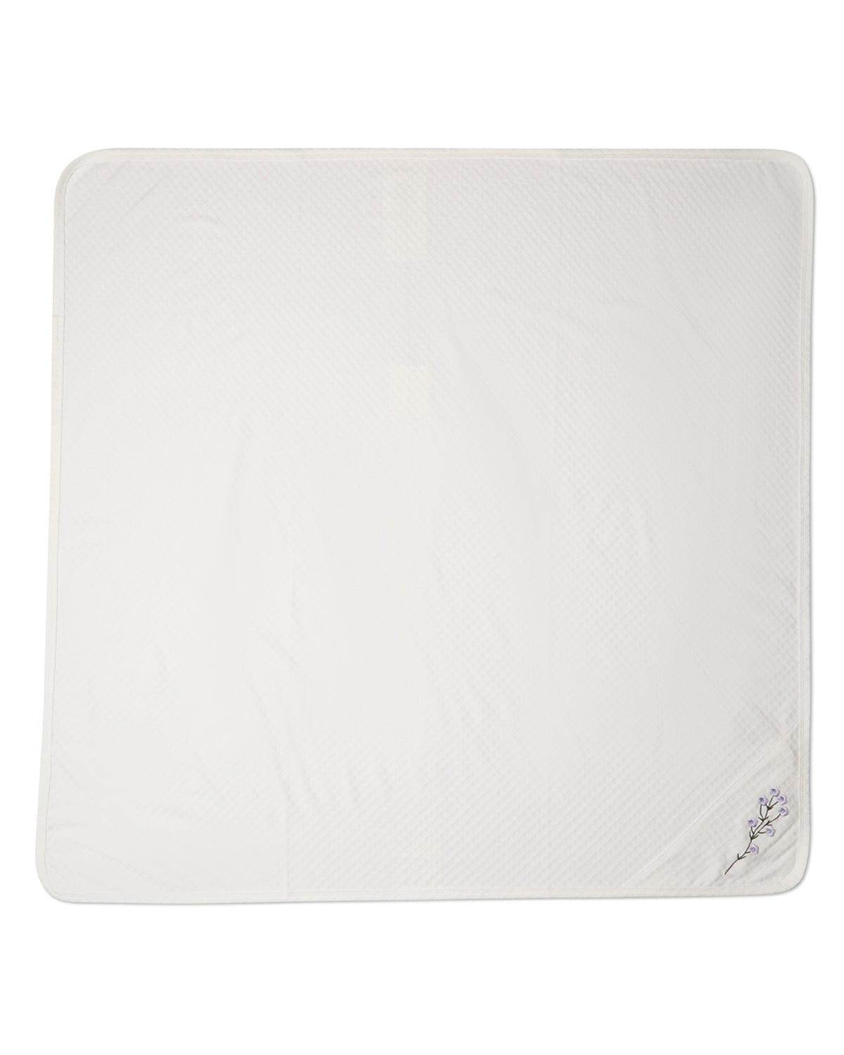 Baby Girls "Lilacs Are The Sweetest Bloom" Cotton / Rayon Blanket