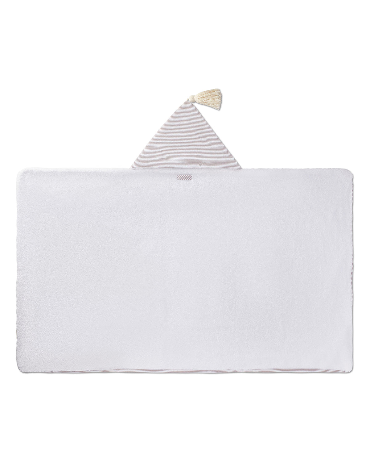 Unisex Baby Mini-Striped Cotton-Lined Hooded Towel