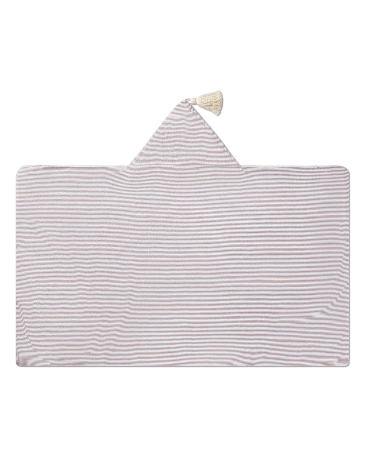 Unisex Baby Mini-Striped Cotton-Lined Hooded Towel
