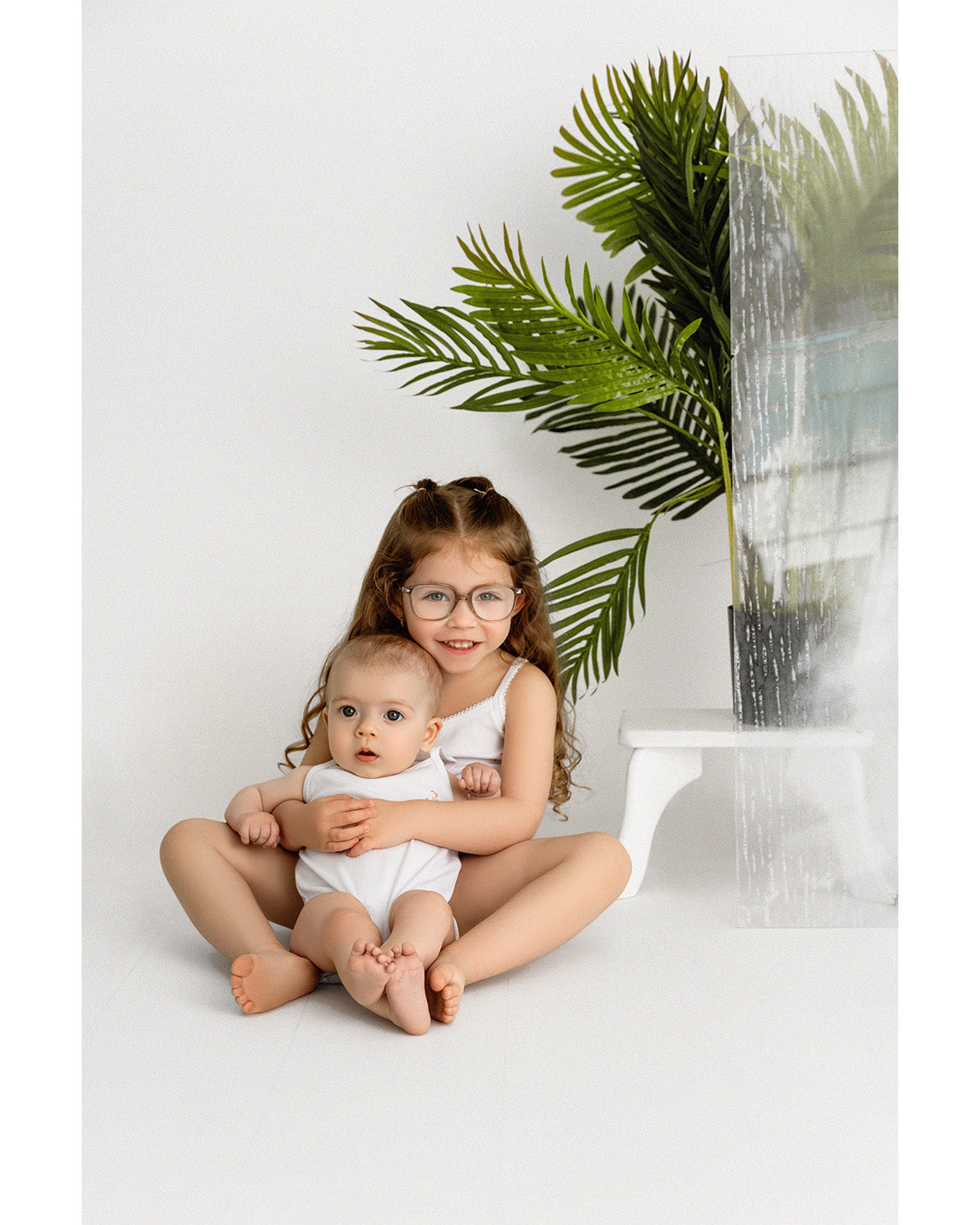 3 Pair Baby and Toddler Girls Combed Cotton Blend Floral Embroidered Bodysuits