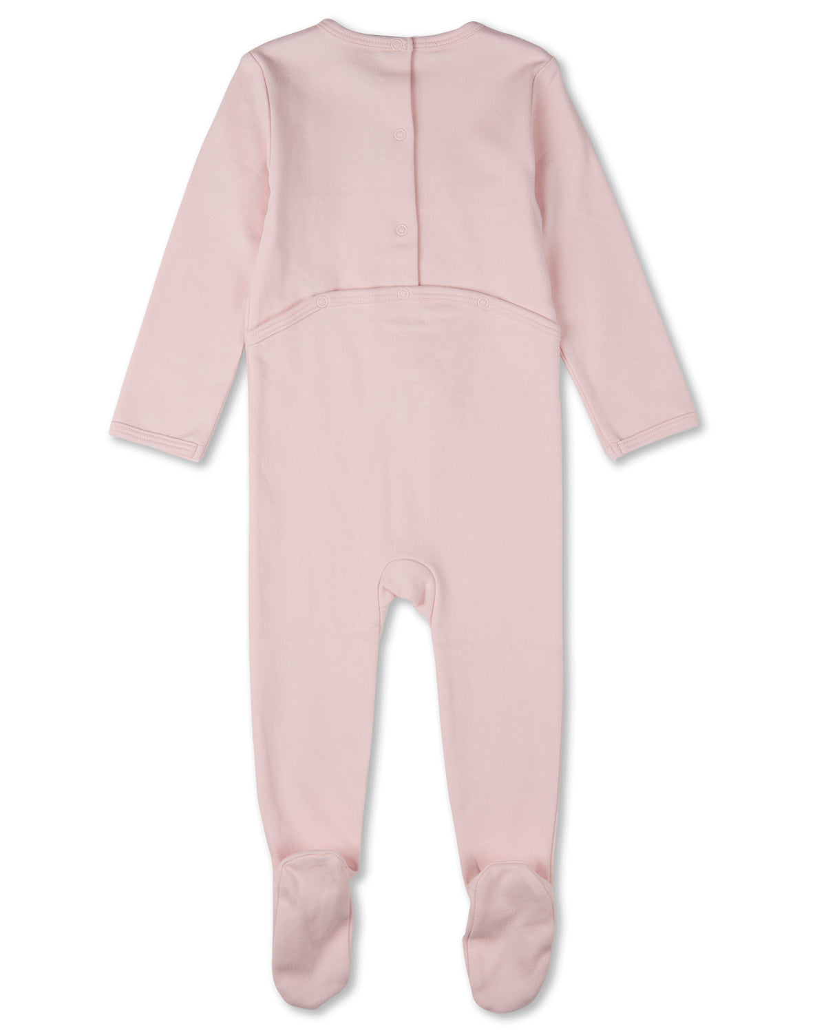 Baby "Merry Skyline" 100% Cotton Long-Sleeve Footie