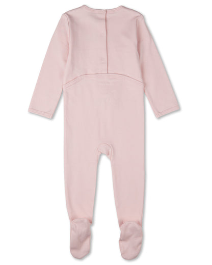 Baby "Merry Skyline" 100% Cotton Long-Sleeve Footie