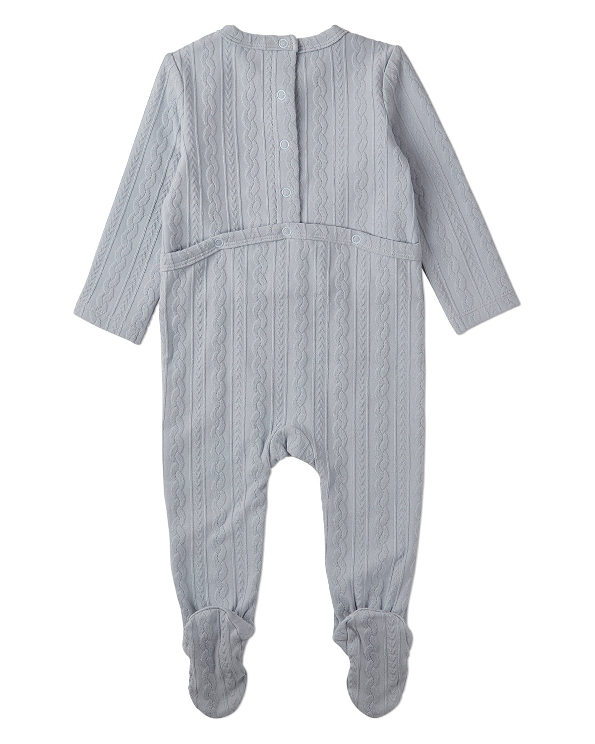 Baby and Toddler Cotton-Rich Faux Cable Knit Footie