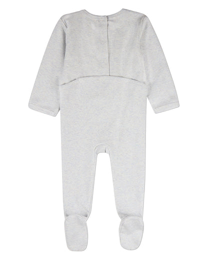 Baby "Create Your Own Dreams" Cotton-Rich Footie with Crayon Box Print