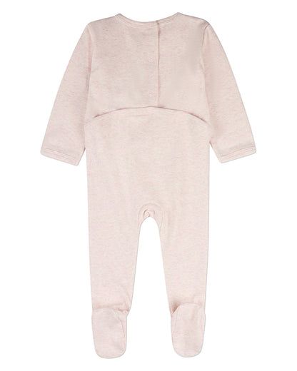 Baby "Create Your Own Dreams" Cotton-Rich Footie with Crayon Box Print