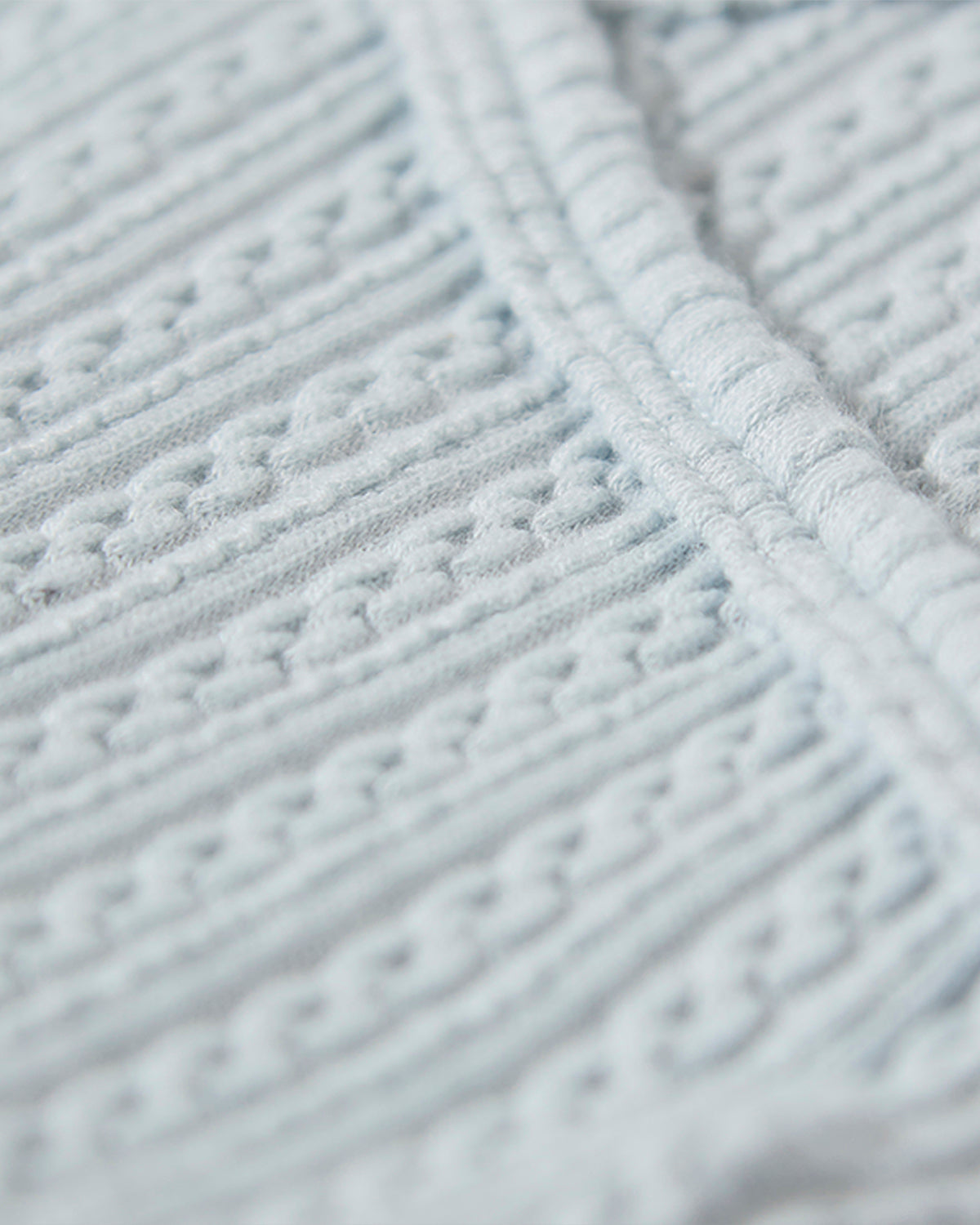 Baby Delicate Link-Patterned Silky-Soft Tencel-Blend Footie