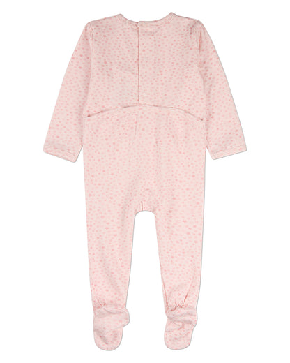 Baby "Constellations In The Night Sky" Cotton/Rayon-Blend Footie