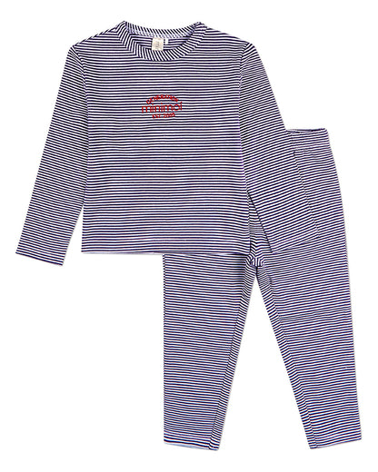 2 Piece Kids Mini-Stripe "Generation MiniMoi" Pajama Set