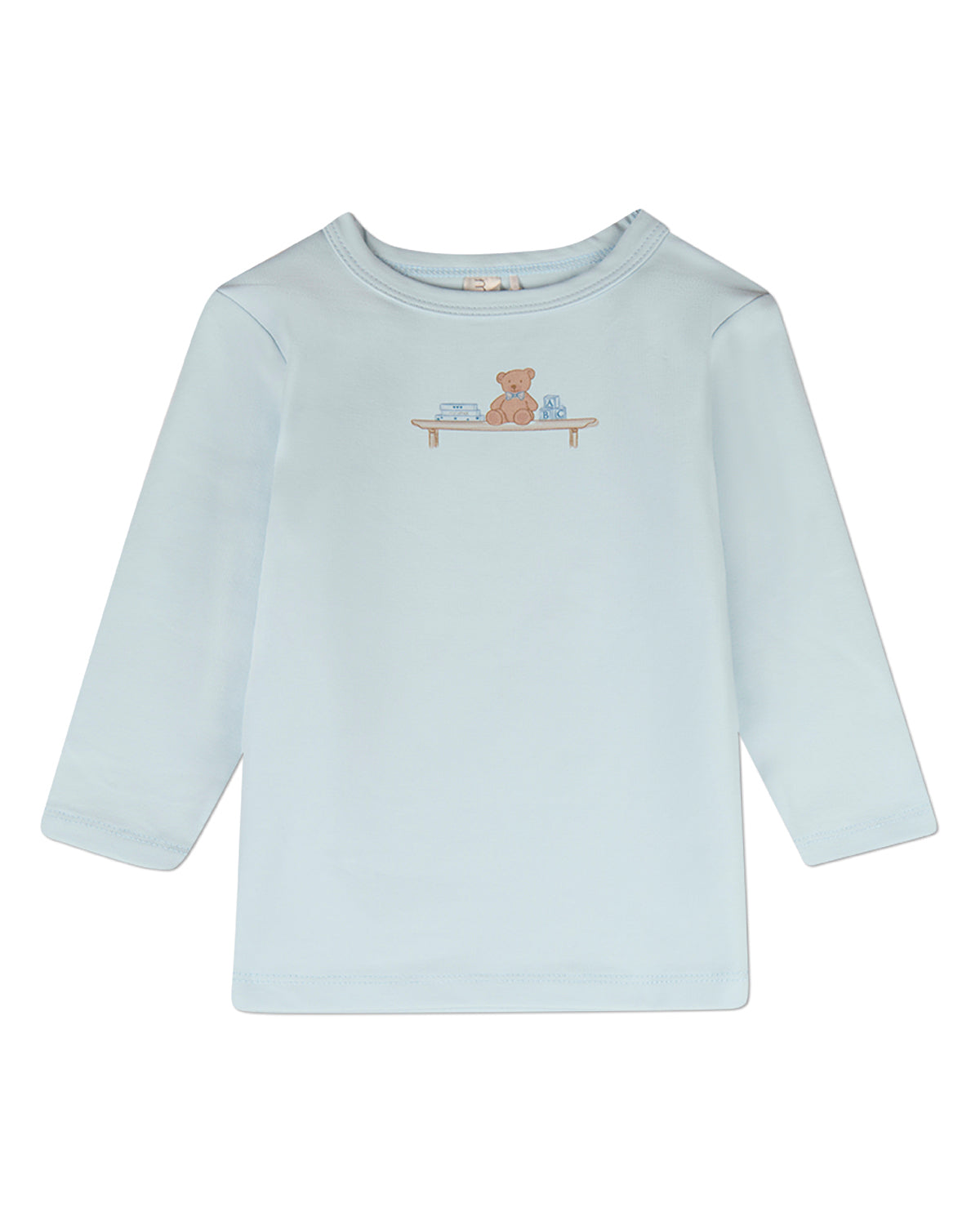 2 Piece Kids "Bear On A Shelf" Modal-Blend Pull-On Pajama Set