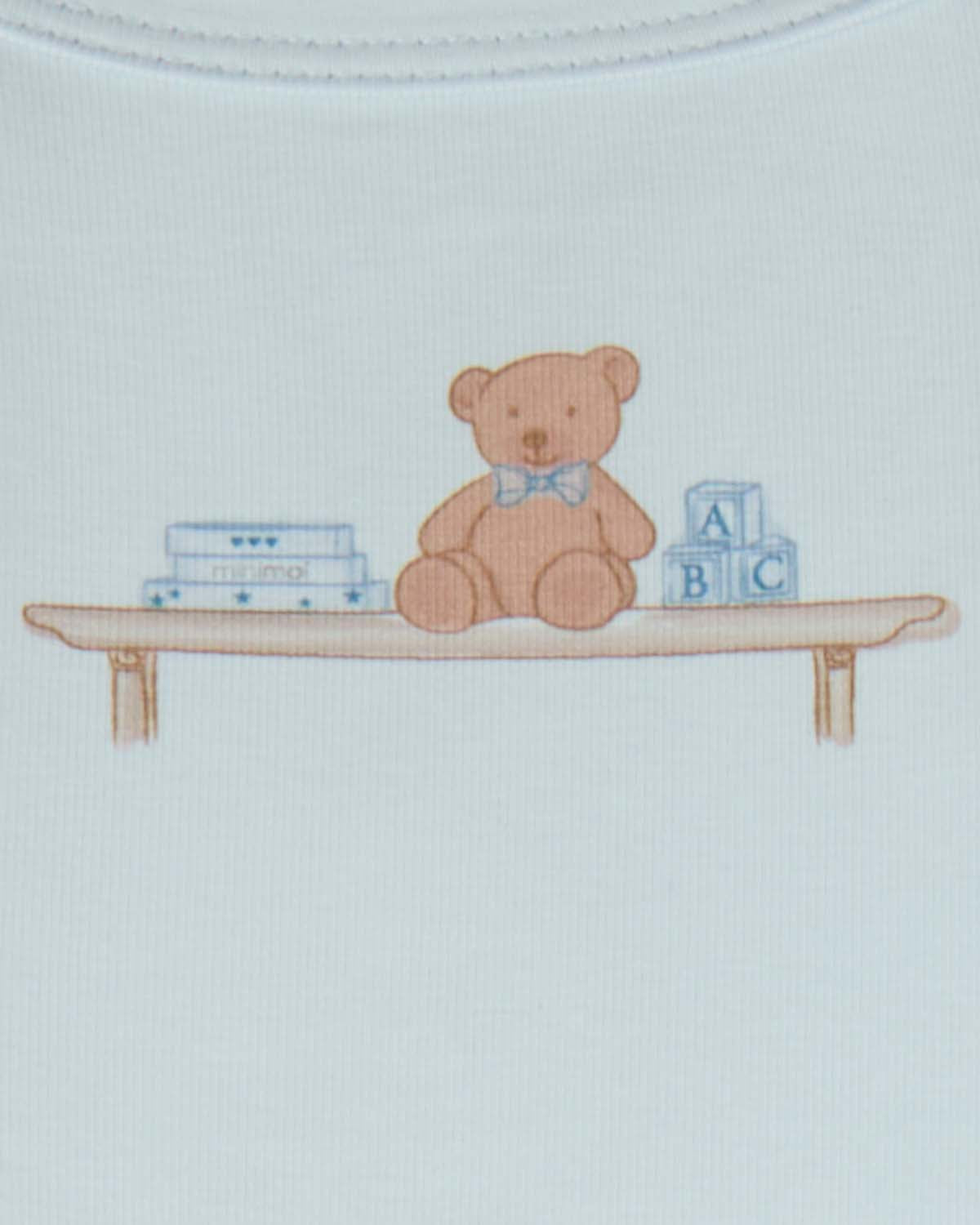 2 Piece Kids "Bear On A Shelf" Modal-Blend Pull-On Pajama Set