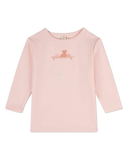 2 Piece Kids "Bear On A Shelf" Modal-Blend Pull-On Pajama Set