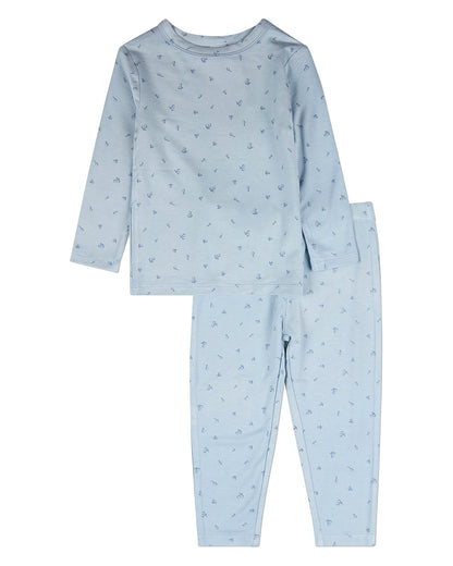 2 Piece Kids "Delightful Cherries" Modal-Blend Pull-On Pajama Set
