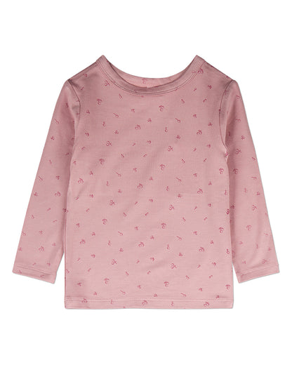 2 Piece Kids "Delightful Cherries" Modal-Blend Pull-On Pajama Set
