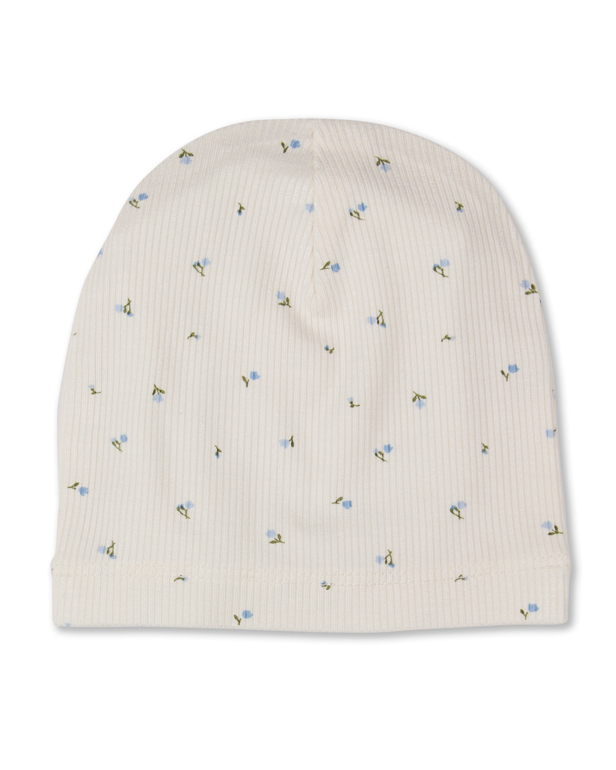 Baby "Sprigs Have Sprung" Mini-Ribbed Rayon-Blend Beanie