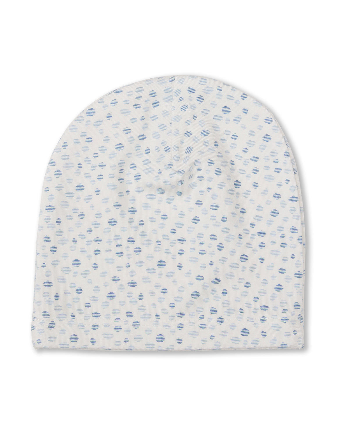 Baby "Abstract Spots" Reversible Rayon-Blend Beanie