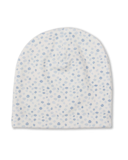 Baby "Abstract Spots" Reversible Rayon-Blend Beanie