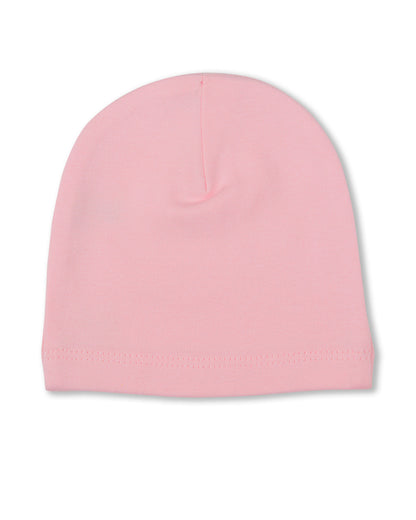 Baby "Abstract Spots" Reversible Rayon-Blend Beanie
