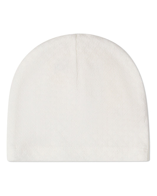 Baby Unisex "Sweetest Bloom" Cotton/Rayon Tonal Textured Beanie
