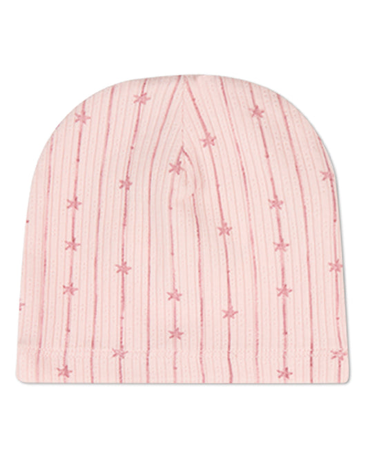 Baby "Star Light, Star Bright" Cotton/Rayon-Blend Pointelle Beanie