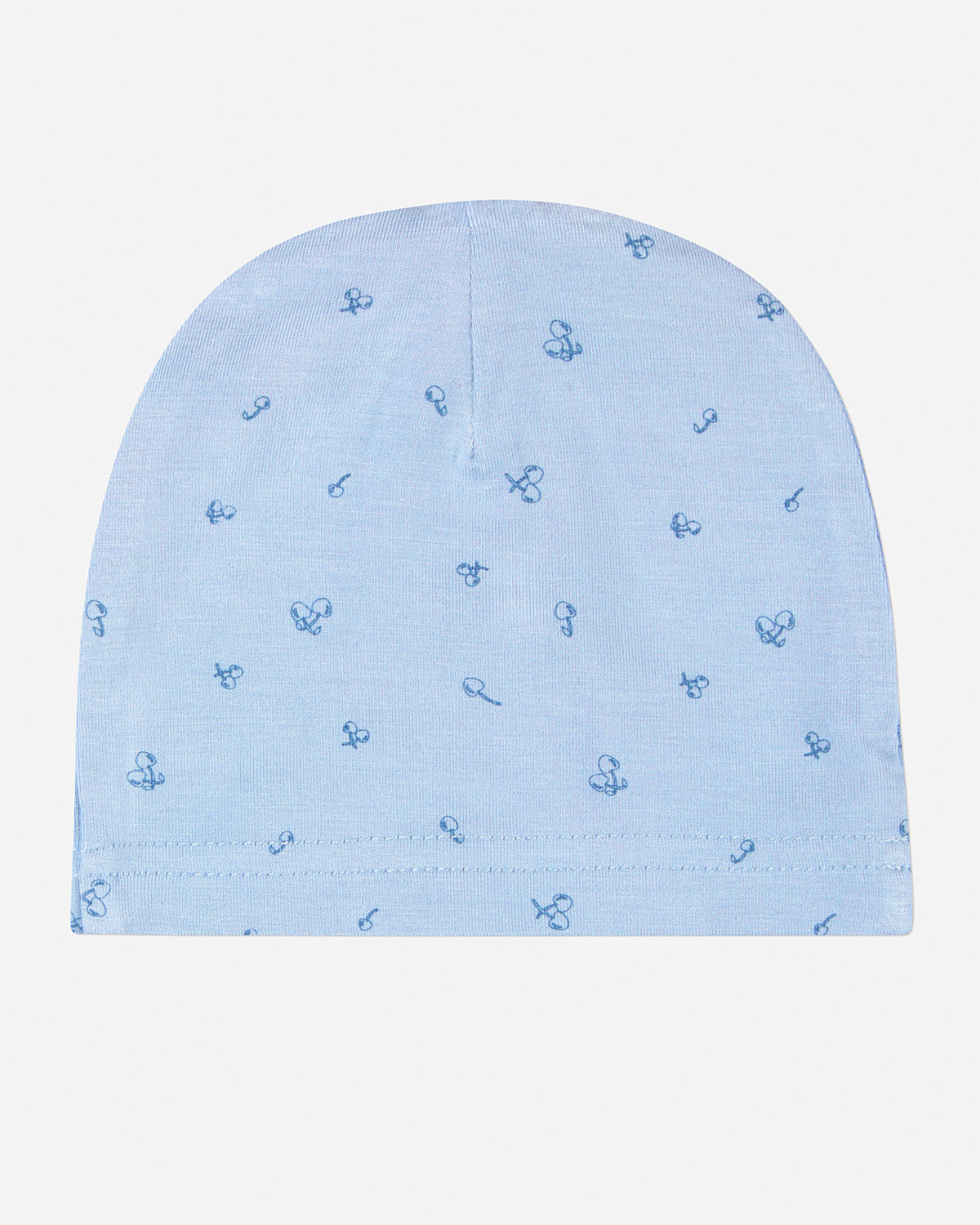 Baby "Delightful Cherries" Modal-Blend Mini-Print Beanie