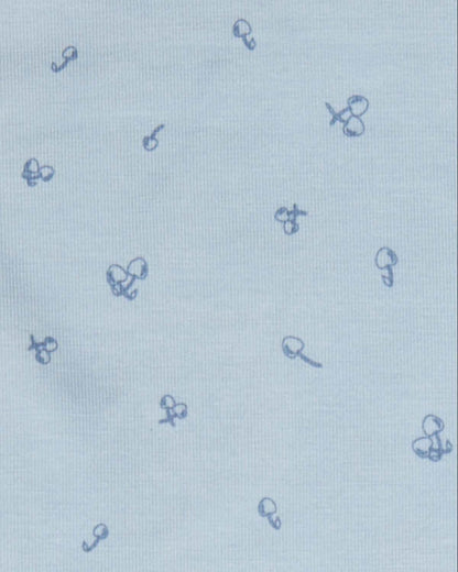 Baby "Delightful Cherries" Modal-Blend Mini-Print Beanie