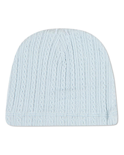 Baby Delicate Link-Patterned Tencel-Blend Beanie
