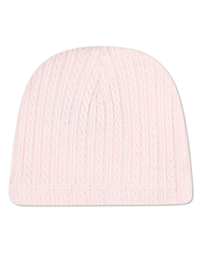 Baby Delicate Link-Patterned Tencel-Blend Beanie