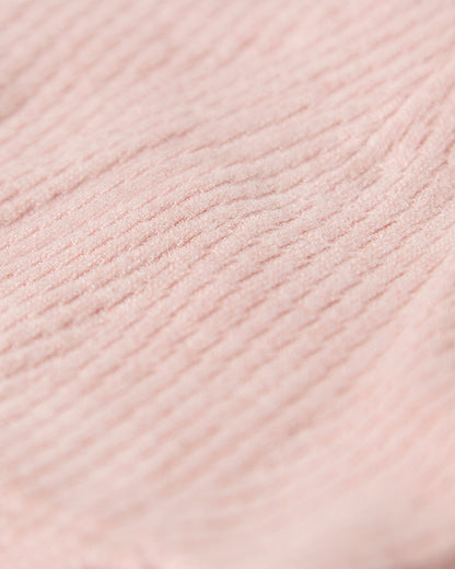 Baby Rayon-Blend Ribbed Crisscross-Textured Solid-Color Beanie