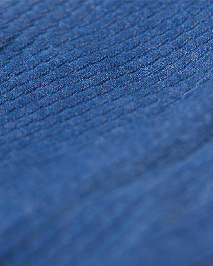 Baby Rayon-Blend Ribbed Crisscross-Textured Solid-Color Beanie
