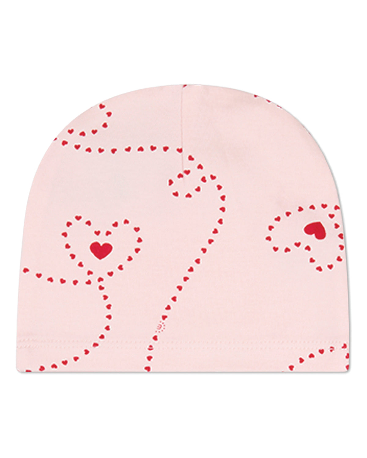 Baby Girls "Entangled Hearts" 100% Cotton Beanie