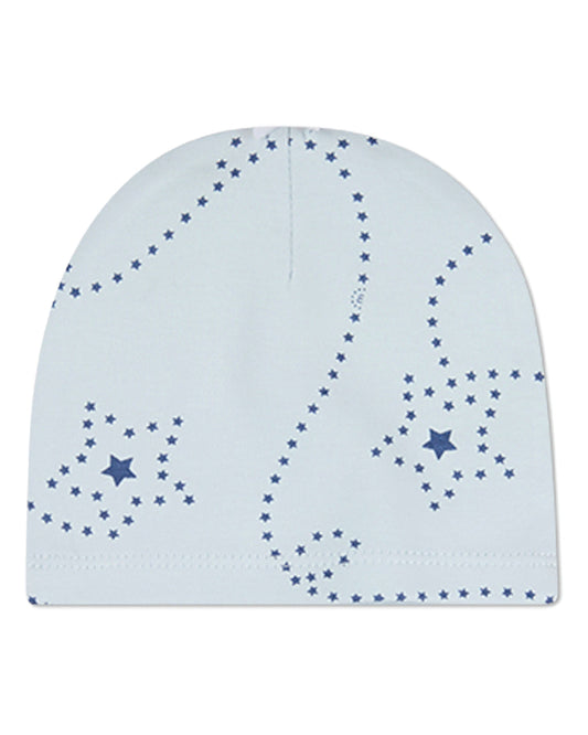 Baby Boys "Entangled Stars" 100% Cotton Knit Beanie