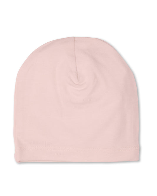 Baby Basic No-Fold 100% Cotton Fine-Gauge Solid-Color Beanie
