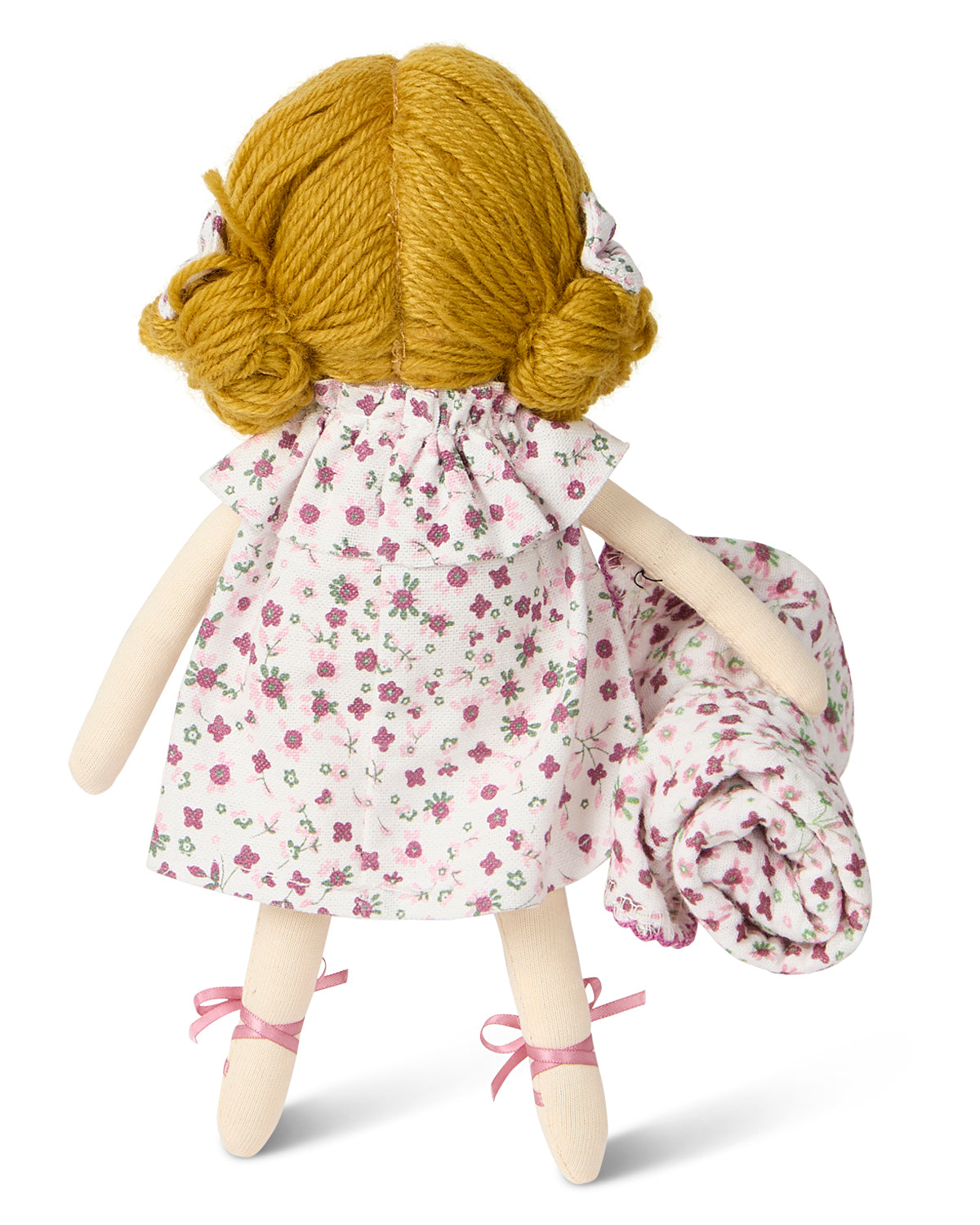 2 Piece "Luna" Mini Rag Doll and Security Blanket Set