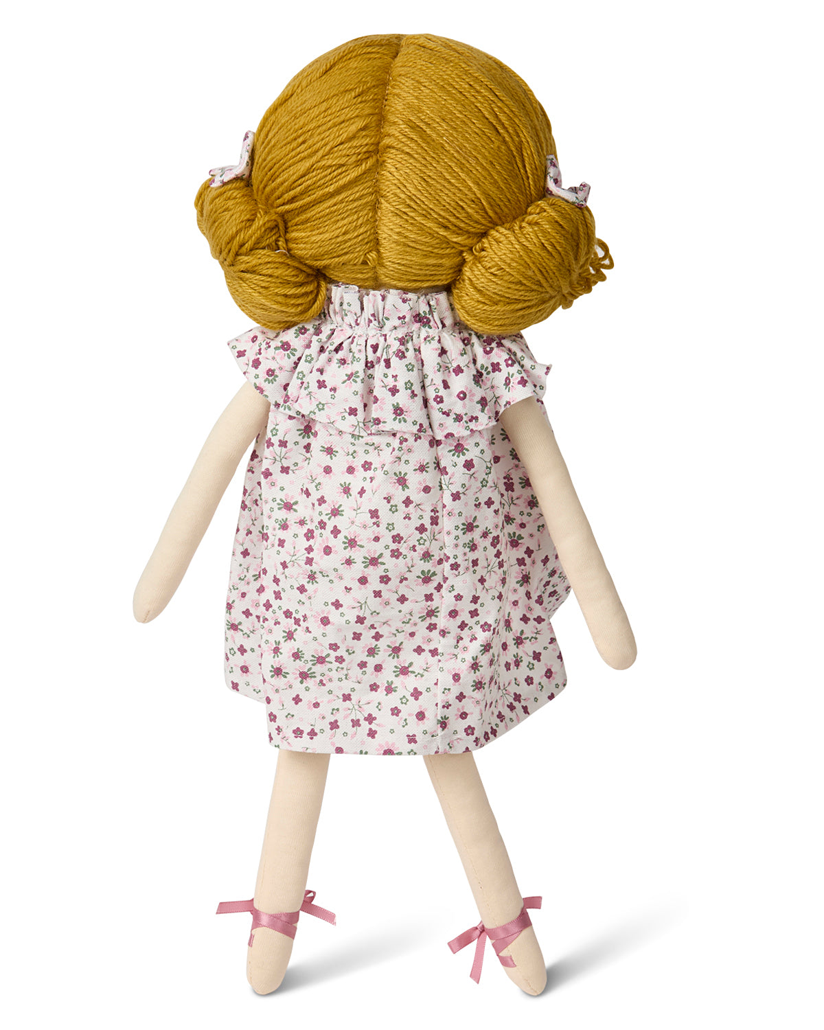 Baby Girls "Luna" Cotton and Linen Rag Doll