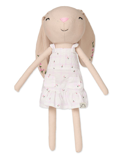 Bella Cotton/Linen Bunny Doll