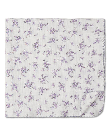 Baby Girls "Abigail" Cotton Swaddle Blanket