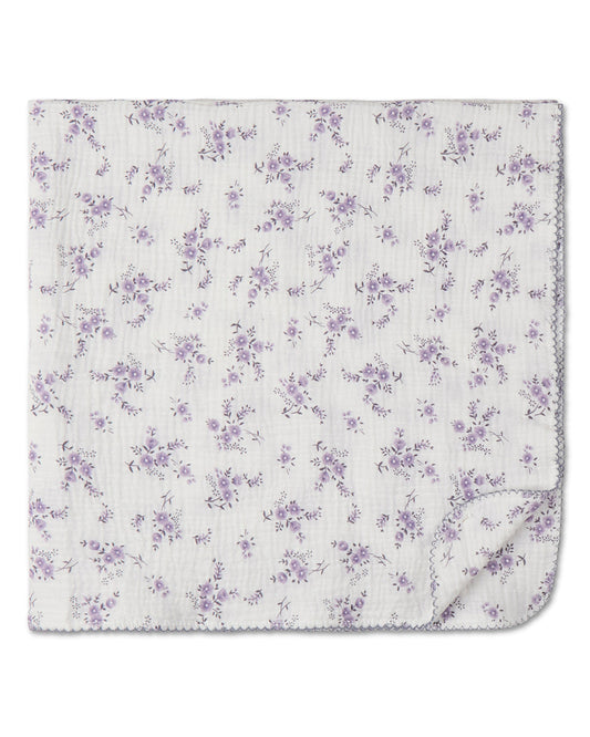 Baby Girls "Abigail" Cotton Swaddle Blanket