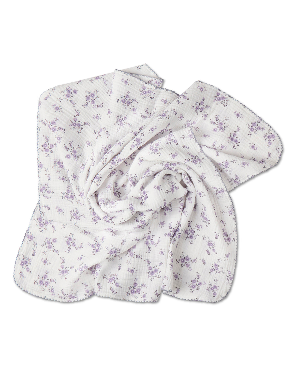 Baby Girls "Abigail" Cotton Swaddle Blanket