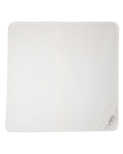 Baby Girls "Lilacs Are The Sweetest Bloom" Cotton / Rayon Blanket